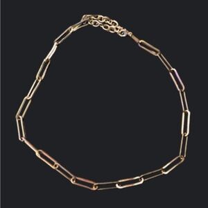 Gold Colored Chain Necklace